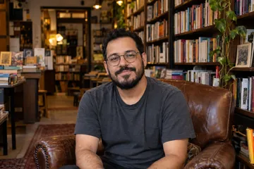 Retrato ilustrativo de Rafael Moreira